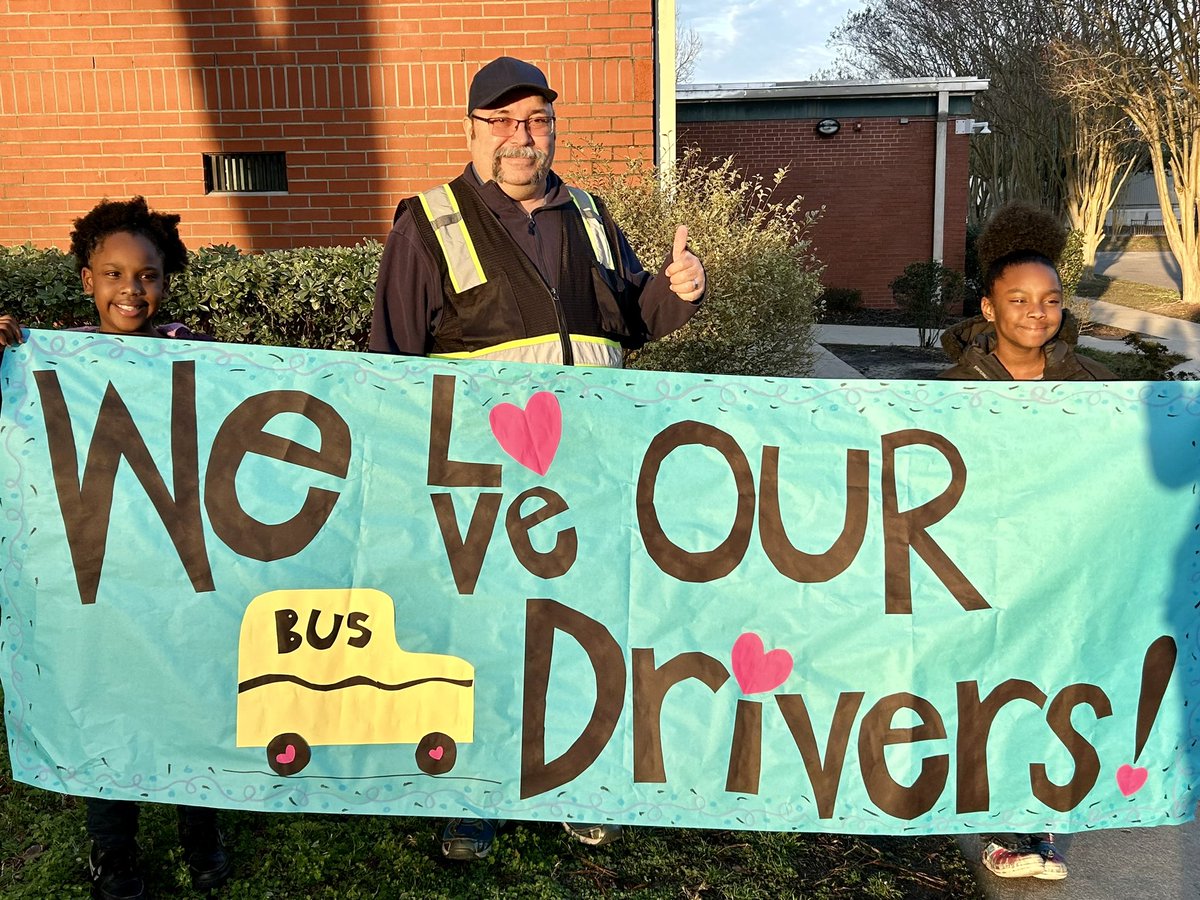 FHGES's tweet photo. Thank you to our incredible bus drivers who go the extra mile every day for our Mighty Mustangs! We appreciate you! π΄ππ
#nhcschat #nhcsleads https://t.co/DE7dCKCbz5
