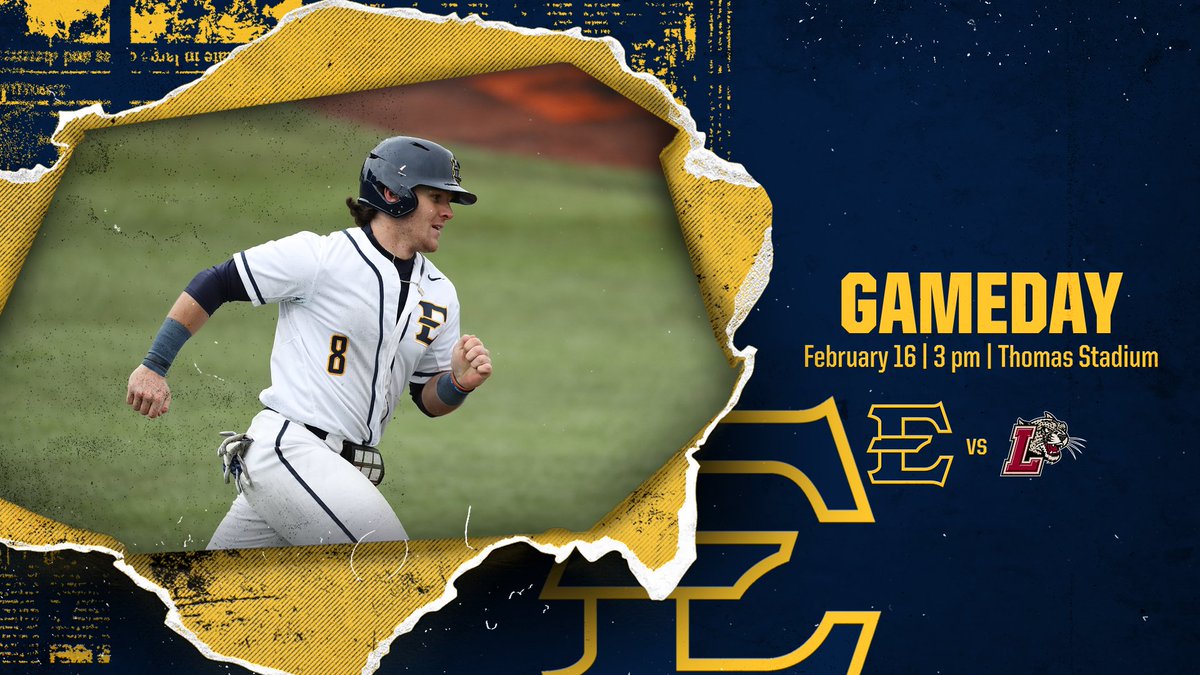 ⚾ 𝙊𝙋𝙀𝙉𝙄𝙉𝙂 𝘿𝘼𝙔 𝘼𝙏 𝙏𝙃𝙀 𝙏𝙃𝙊𝙈 ⚾

🆚 Lafayette
🕒 3 pm
📍Johnson City, TN
🏟️ Thomas Stadium
📈tinyurl.com/4kpxm6uk
🎟️ tinyurl.com/33uuc8w8

#Together | #ETSUTough 🏴‍☠️