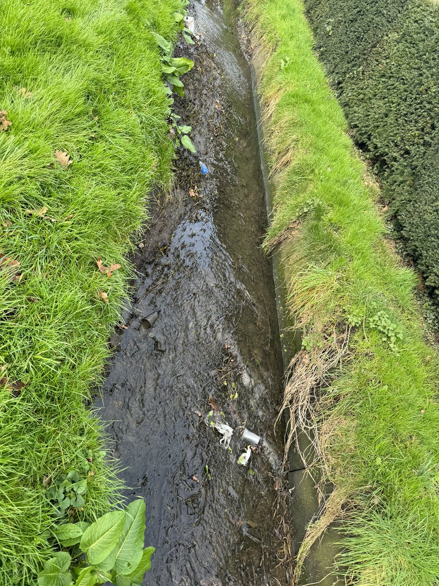 Was all a bit of a physical geography #gcse #fieldtrip with Ben from #CURB #CleanUpRiverBrent <a href="/BrentPollution/">CURB - CleanUptheRiverBrent #CURB</a> chasing the tributaries flowing into the #RiverBrent, installing monitors &amp; taking water samples to analyse.