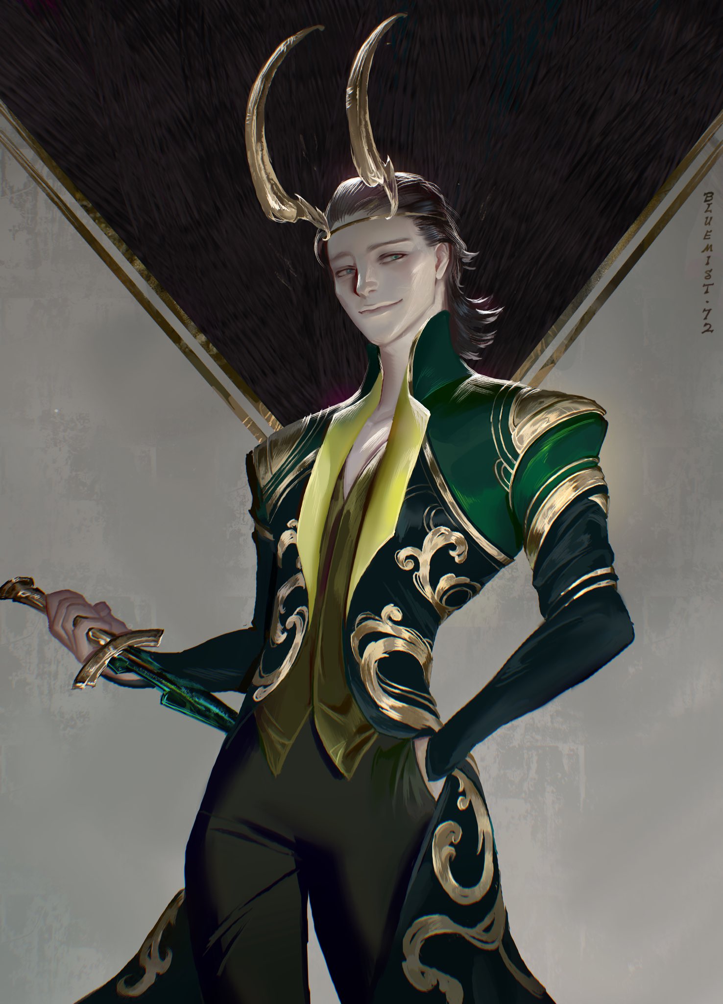 Loki Record of Ragnarok : Participação do personagem no anime | Como se faz  | Loki fanart, Anime, Personagem