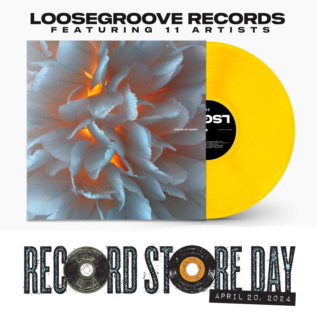 🚨Exclusive vinyl alert! 🚨 HOUSE OF LSGRV is coming to independent record stores near you for @recordstoredayus on April 20th!  #RSD2024 #RSD24 #recordstoreday2024