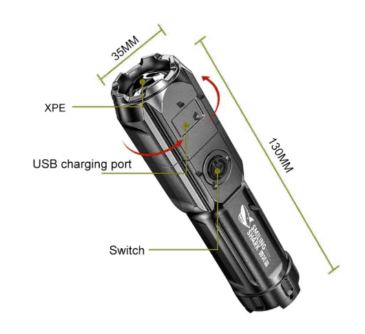 abdul_alim82746's tweet photo. aste USB 18650 LED Flashlight, Waterproof Flashlight, Dome Flashlight, Soft Light Flashlight, Fishing and Hunting, 100000 Lumens, Unfair
πhttps://t.co/PmdmbXhx7L
#LEDFlashlight #WaterproofFlashlight #Flashlight https://t.co/L56FjXN7eu