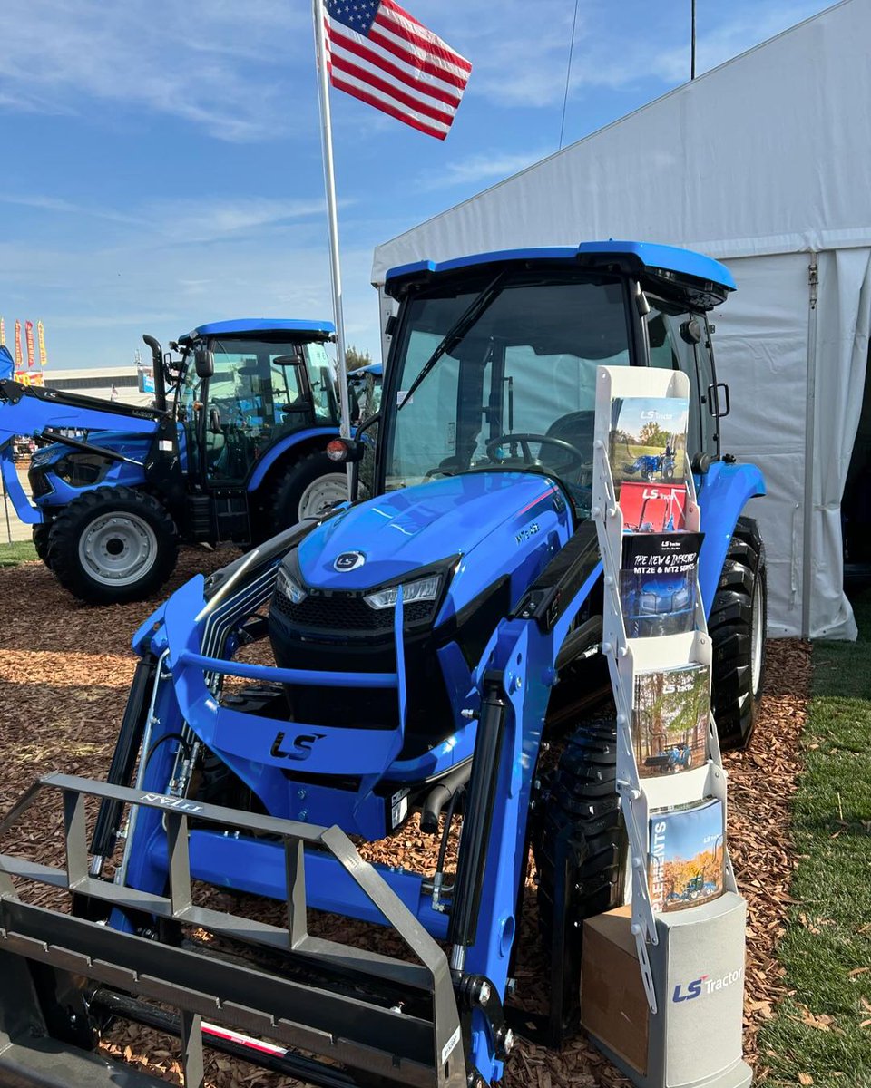 Last day of World Ag Expo in Tulare California! Stop by while you can to see our new lineup of tractors! #LSTractorUSA