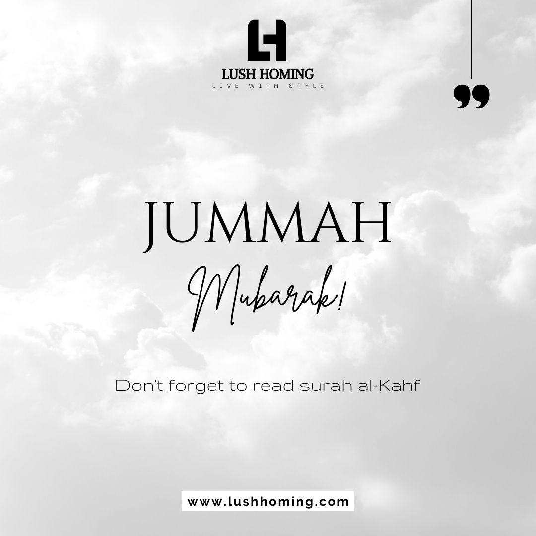 Blessed Friday to all! lushhoming.com #lushhoming #BlessedFriday #JummahMubarak #PeacefulPrayers