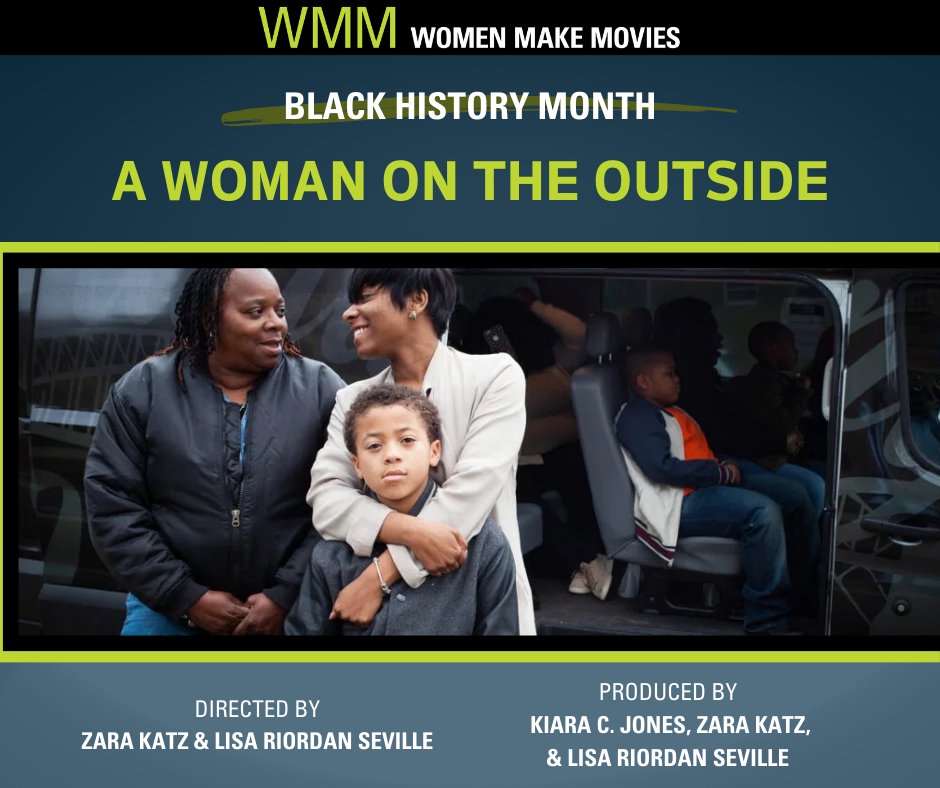 Dive into the life of Kristal Bush as she explores her relationship with the criminal justice system. This #BlackHistoryMonth A WOMAN ON THE OUTSIDE (dir. L. Seville & Z. Katz) is available for purchase or booking- use code BHM23 for 25% off! wmm.com/catalog/film/a…