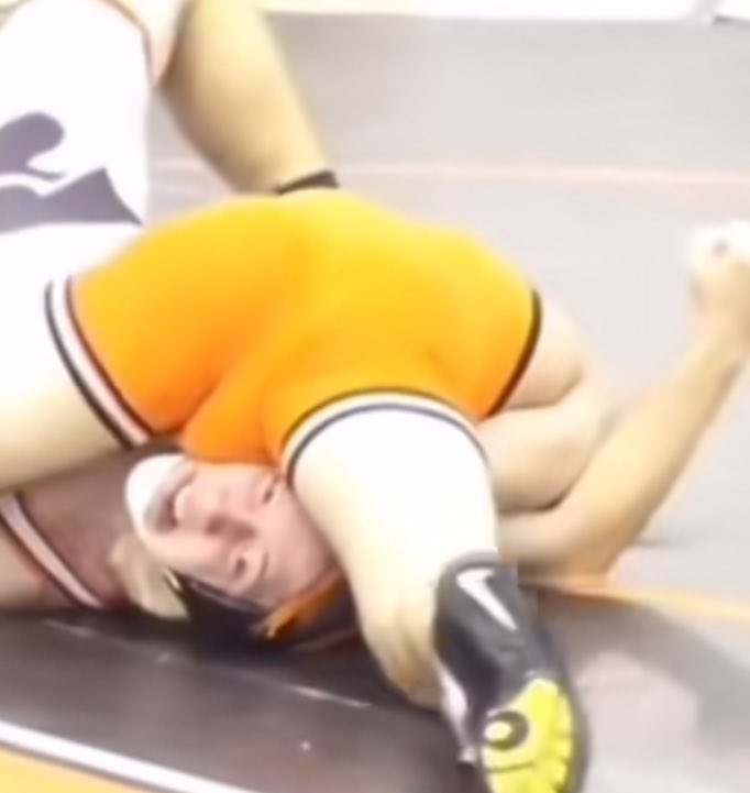 Pulling up to state wrestling I better see something like this