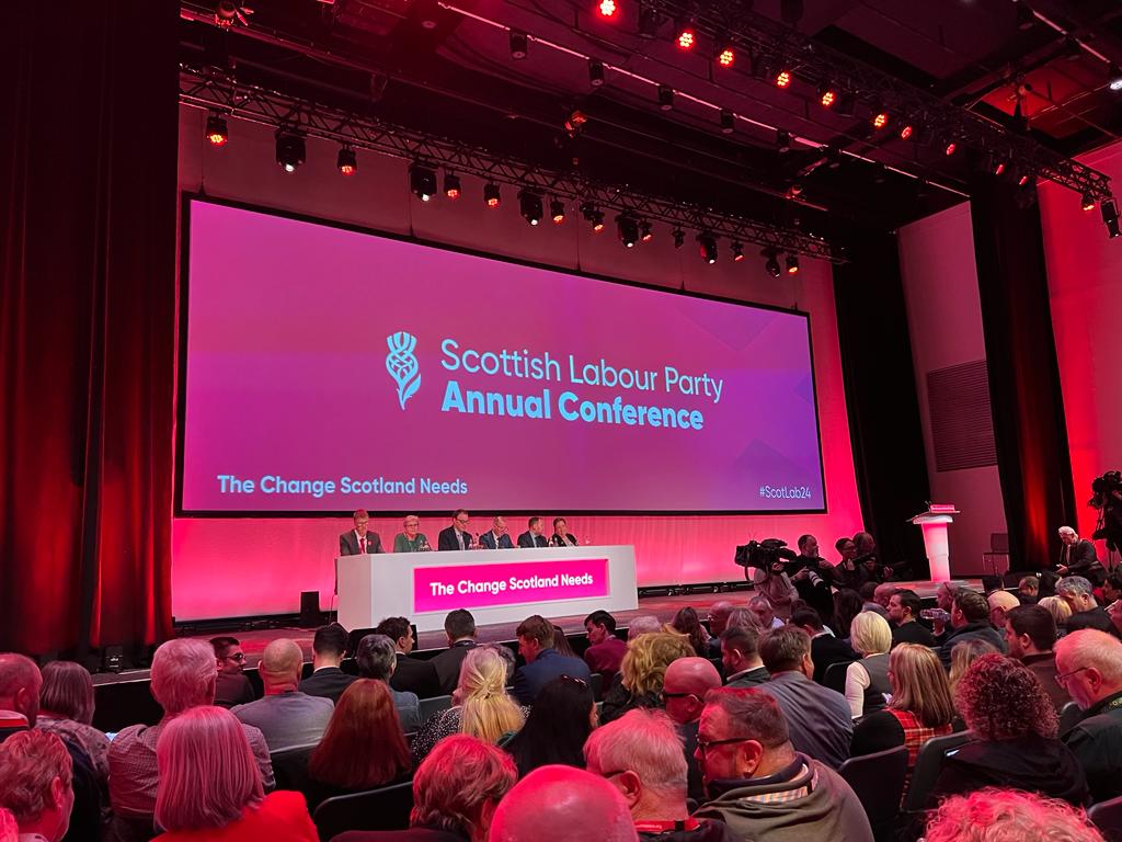 Very pleased to join our delegation at #ScotLab24 and looking forward to some important debates in this crucial General Election year. Under @AnasSarwar leadership Scottish Labour continues to go from strength to strength.
