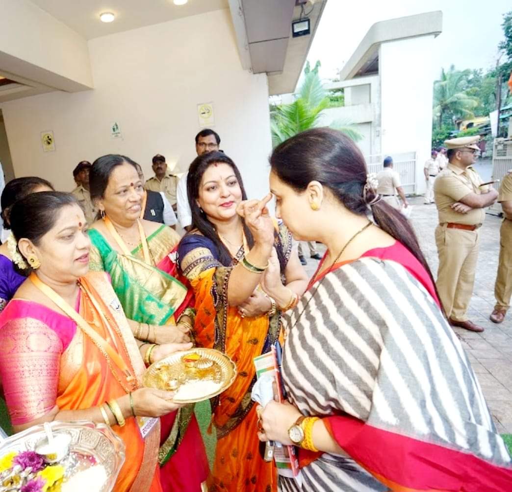 TamkhadeJankar's tweet photo. महाराष्ट्र भाजप चा अनमोल चेहरा महिला ब्रिगेड चा आधारस्तंभ असलेल्या चित्राताई याना पुढील वाटचालीस लाख लाख शुभेच्छा 

@ChitraKWagh https://t.co/o3CpnL0NS8