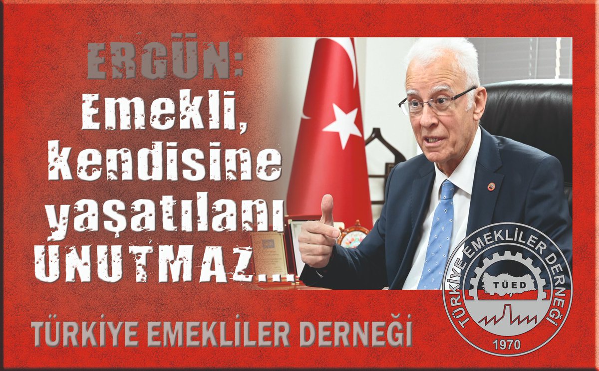 ERGÜN: Açıklanan 3 Bin TL ikramiye tutarı; kabul edilebilir, sindirilebilir, vicdanlarca onaylanabilir bir rakam olmaktan uzak kalmıştır. Emekli bayram ikramiyeleri gerçekçi kriterlere göre yeniden güncellenmelidir.' #Emekliye3binTLSadaka #SeçimiEmekliBelirleyecek