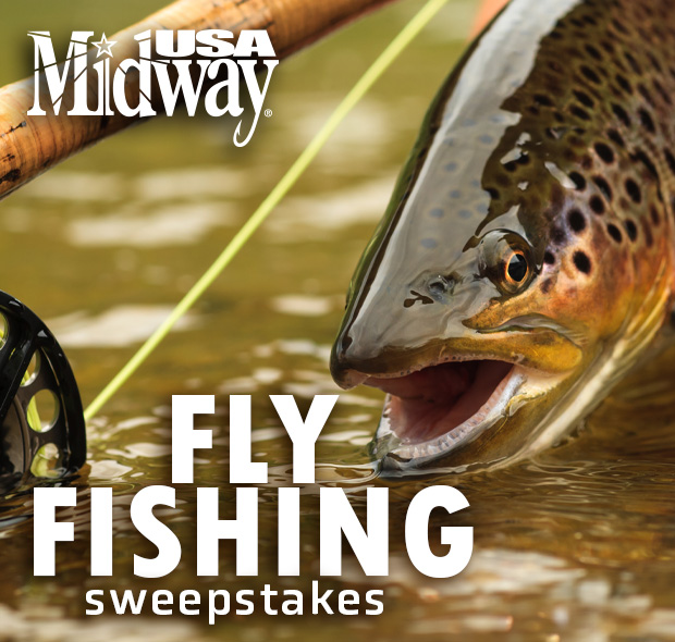 MidwayUSA on X: Today is the first day of the Fly Fishing Sweepstakes!  Enter for your chance to win!  Total ARV of prize  package: $1,888.94. NO PURCH. NEC. Must be U.S.