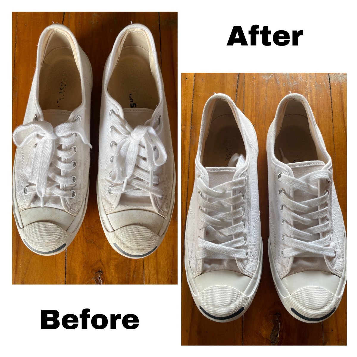 prettystuff__'s tweet image. สายชอบความสบาย แต่ไม่มีเวลาซักรองเท้ามามุงด่วน💕 ผงซักรองเท้า SHOES CLEAN🫧 (แถมฟรีถุงซัก) เพียงเปิดน้ำใส่ถุงให้พอดีรองเท้า ใส่ผงซัก เขย่า แช่ทิ้งไว้ 45นาที ล้างน้ำเปล่าให้สะอาด ตากให้แห้ง ก็จะได้รองเท้าสะอาด ใหม่เอี่ยม ไม่เปลืองแรง ไม่เลอะเทอะ แนะนำเลยค่าา✨

พิกัด ʚɞ˚ ༘ ⋆…