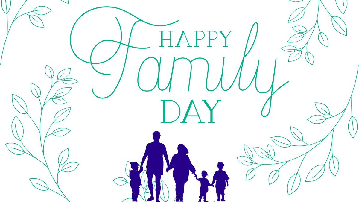 Wishing you and your family a safe and happy #familyday long weekend.