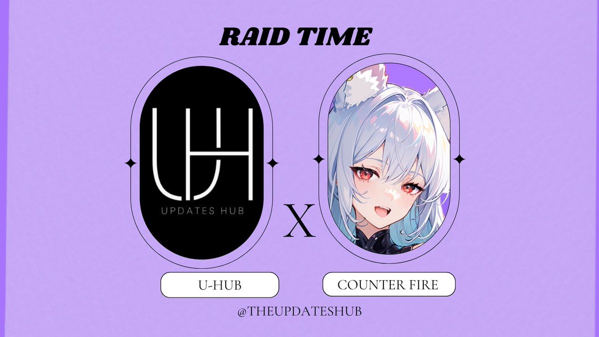 <a href="/playCounterFire/">Counter Fire</a> <a href="/TheUpdatesHub/">U-Hub</a> is here to show support !! 

Your one stop hub for all things gaming narrative 🤝