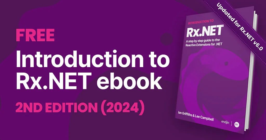 dotnetfdn's tweet image. The Reactive Extensions for .NET were designed for a Cloud Native future, which has now arrived. RX .NET is one of .NET's superpowers. Introduction to RX .NET 2nd Edition (2024) is available for FREE as PDF, EPUB, Online, and on GitHub. See hubs.li/Q02k-pD40 for more info.