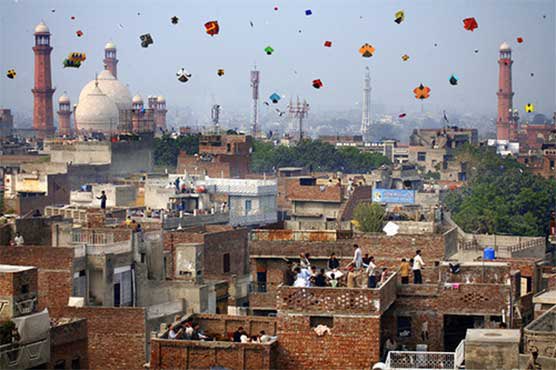 Bleed_GreenPK's tweet photo. The roots of Basant can be traced back to ancient times when people in the Indian subcontinent marked the arrival of spring with music, dance, and kite flying. The festival gained prominence during the Mughal Empire, with emperors like Akbar and Jahangir actively participating. Sufi saints also promoted Basant as a day of love, unity, and joy, highlighting the connection between spring's arrival and spiritual awakening.

Kite flying during Basant holds social and spiritual significance. Socially, it brings communities together, fostering camaraderie and friendship while symbolically bridging gaps between people. Spiritually, the kite symbolizes the soul's yearning for divine connection, as expressed by Sufi poets and mystics.

Despite safety concerns, such as accidents caused by sharp strings coated with glass or metal, the government of Punjab banned their use in 2005 and imposed a complete ban on Basant in 2007. However, private gatherings and celebrations continue in Lahore, albeit on a smaller scale and with greater emphasis on safety.

Basant remains a vital part of Lahore's cultural heritage and identity, inspiring artists, writers, and filmmakers to capture its essence in their work despite limitations on public celebration due to the ban.