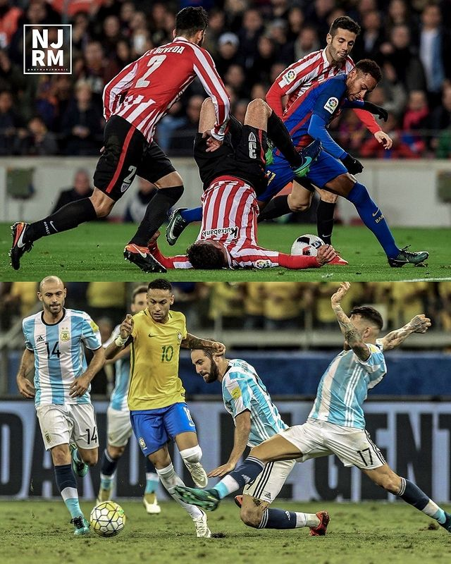 EmpNeymar's tweet photo. O significado de NEYMAR JR em apenas duas fotos.

THE GOAT 🐐 https://t.co/oVC3UXd2tk