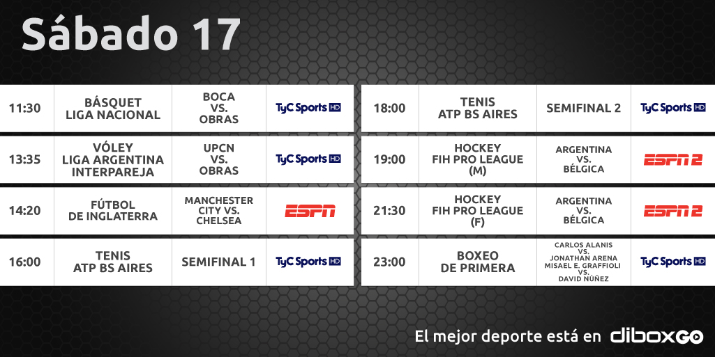 diboxGo's tweet photo. 🗓️ Estos son los eventos deportivos del fin de semana #DeportesdiboxGO https://t.co/sXLxU9hpot