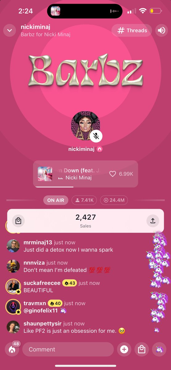 🦄 BARBZ GAIN TRAIN 🦄

Follow everyone who likes, retweets and comments a STATIONHEAD RECEIPT