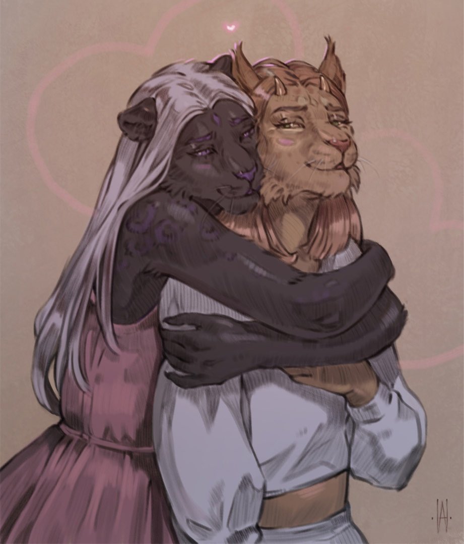 nikkomoryy's tweet photo. Gift art for my dear friend🤍
.
.
.
#furry #anthro #sfw #friend https://t.co/IdNL5vidBe