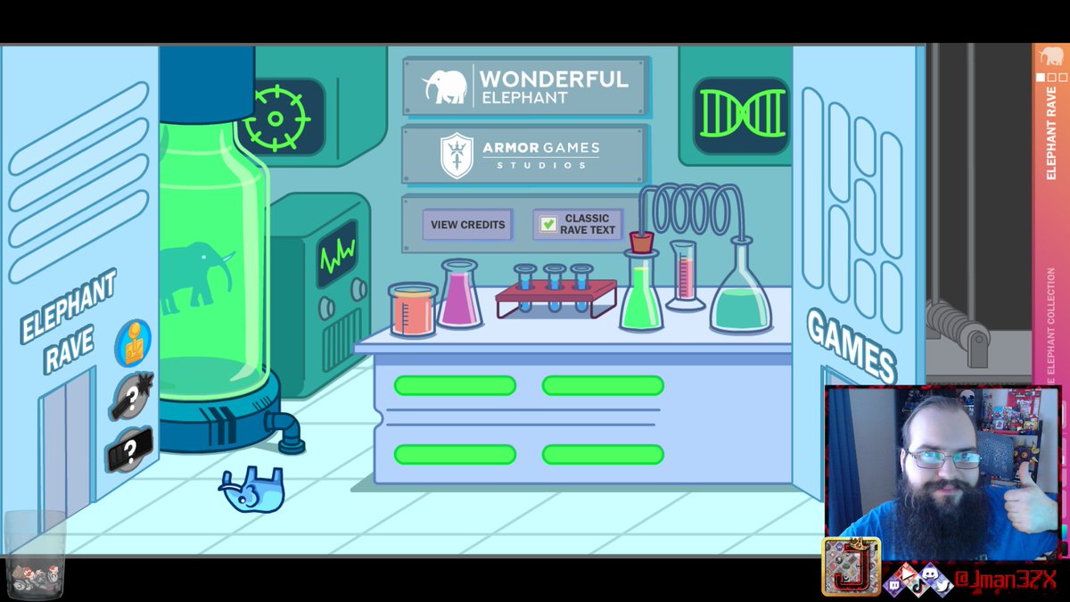 Jman37X's tweet photo. going live in 10 for THE ELEPHANT COLLECTION!!! been dying to play this for months, time to relive some of my all-time favorite flash games!! come relax :) https://t.co/JYk0W7zcNL #ElephantCollection #Twitch https://t.co/z7zW3lcEJl
