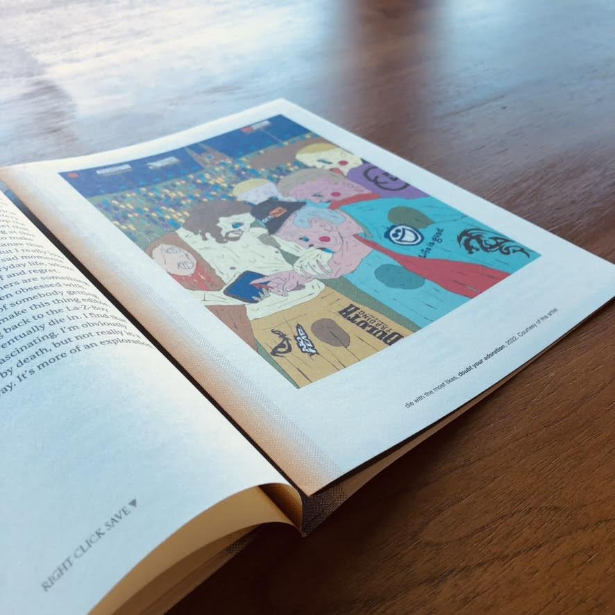 My interview with @toadswiback is featured in the new RCS Book! Get your copy now -- it's beautiful. (The book and the article.) clubnft.com/book