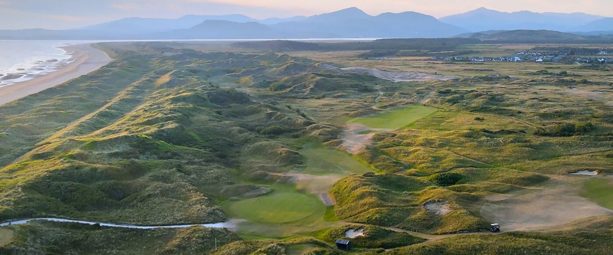 Starting the weekend the right way with a stunning aerial view of our golf course.