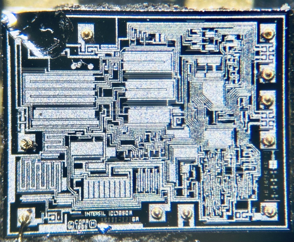 duke_cpu's tweet photo. Chopper- (1985) vs. Super-Chopper- (1988) stabilized amplifier ICs of Intersil. https://t.co/HwY4vSLnD0