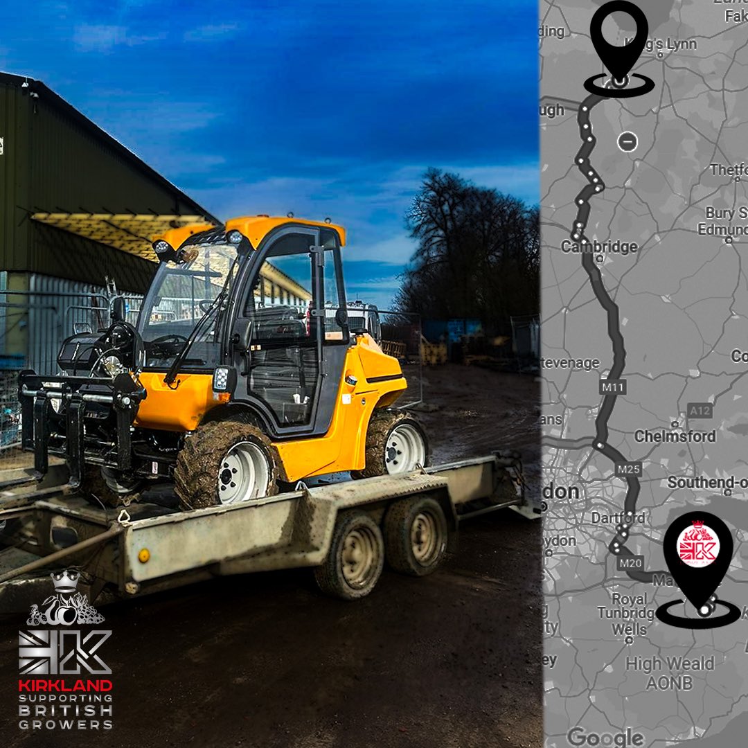 kirkland_mach's tweet image. Weekend road trip with the Griffini Telehander to Wisbech!🚦 Where to next?! Contact us to book in your demo with this impressive machine.  📞01622 843013 ✉ info@kirklanduk.com
#machinedemo #kirklanduk #telehandler #ukfarming #agriculture #farmmachinery #roadtrip #transport