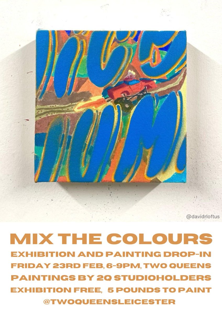 ✨CQ LATES IS BACK NEXT FRIDAY!✨

As well as @lastfridaylcb there’s LOADS going on nearby- first up 

<a href="/twoqueensstudio/">Two Queens</a> from 6-9pm
Join Two Queens for a one night-only exhibition of paintings by Two Queens Studio Holders and a chance to do some painting of your own! 

#cqlates