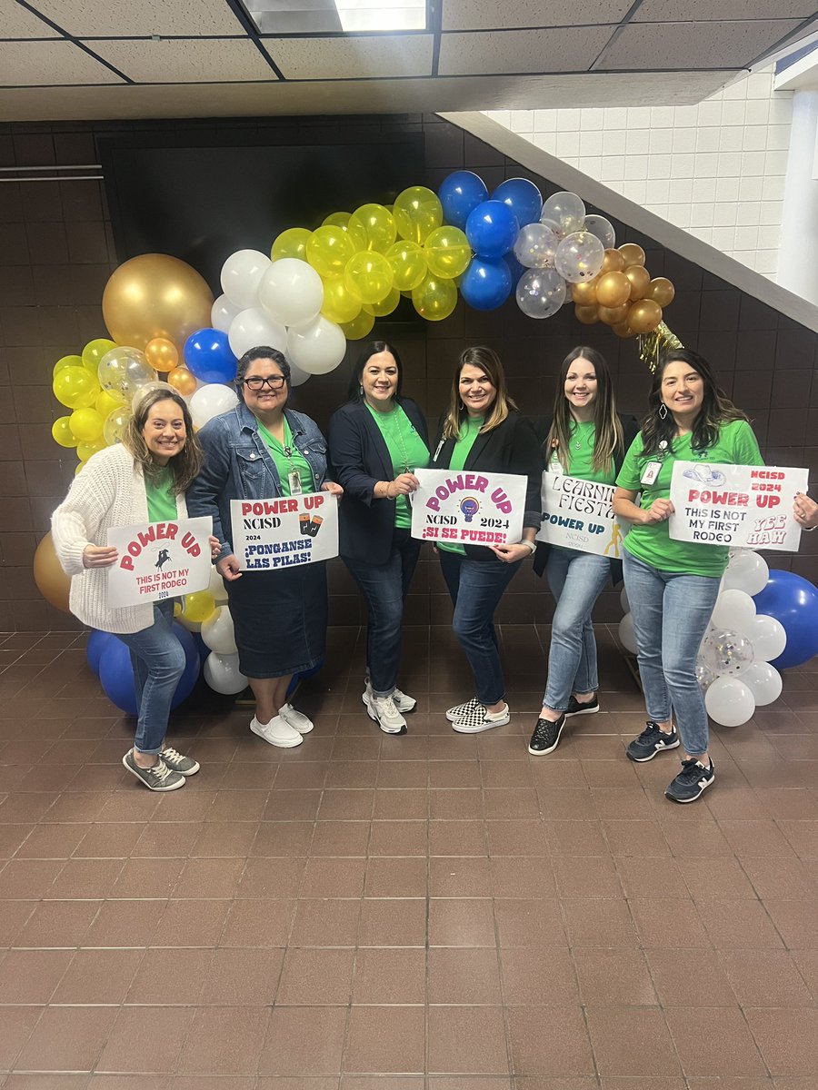The absolute best team! 💚 <a href="/NCInstruction/">NCISD Instruction</a> #NCISDPowerUp24 #NCISD