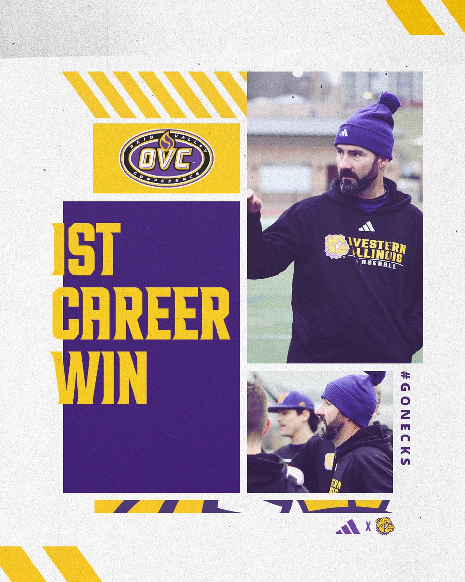 Western Illinois Baseball (@wiubaseball) on Twitter photo Congratulations to <a href="/tdaviscoach4/">Terry Davis</a> on his first win in Purple and Gold!
#GoNecks | #OneGoal Congratulations to <a href="/tdaviscoach4/">Terry Davis</a> on his first win in Purple and Gold!
#GoNecks | #OneGoal