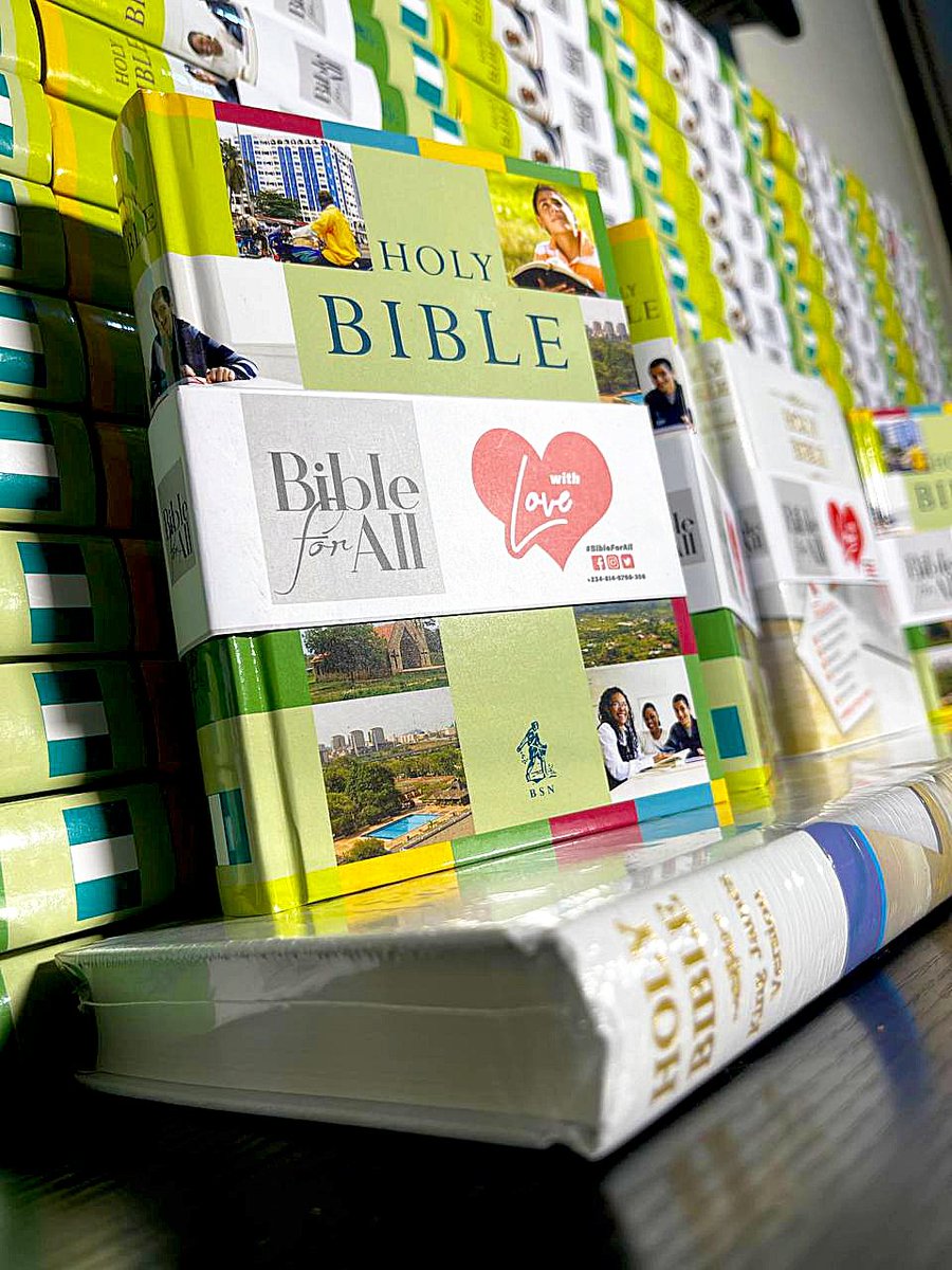 bibleforallintl's tweet photo. Valentine's Day - Free Bibles 
#Thread

We sent 100 branded Bibles to Adamawa State and 50 (unbranded) to Oyo State.
Our friends helped to distribute them on Val's day to 100 students of Gov Day Sec School Karewa Jimeta - Adamawa

Cc: @thestrengths01

#bibleforall #ValentinesDay https://t.co/Mxw9AfzCFv