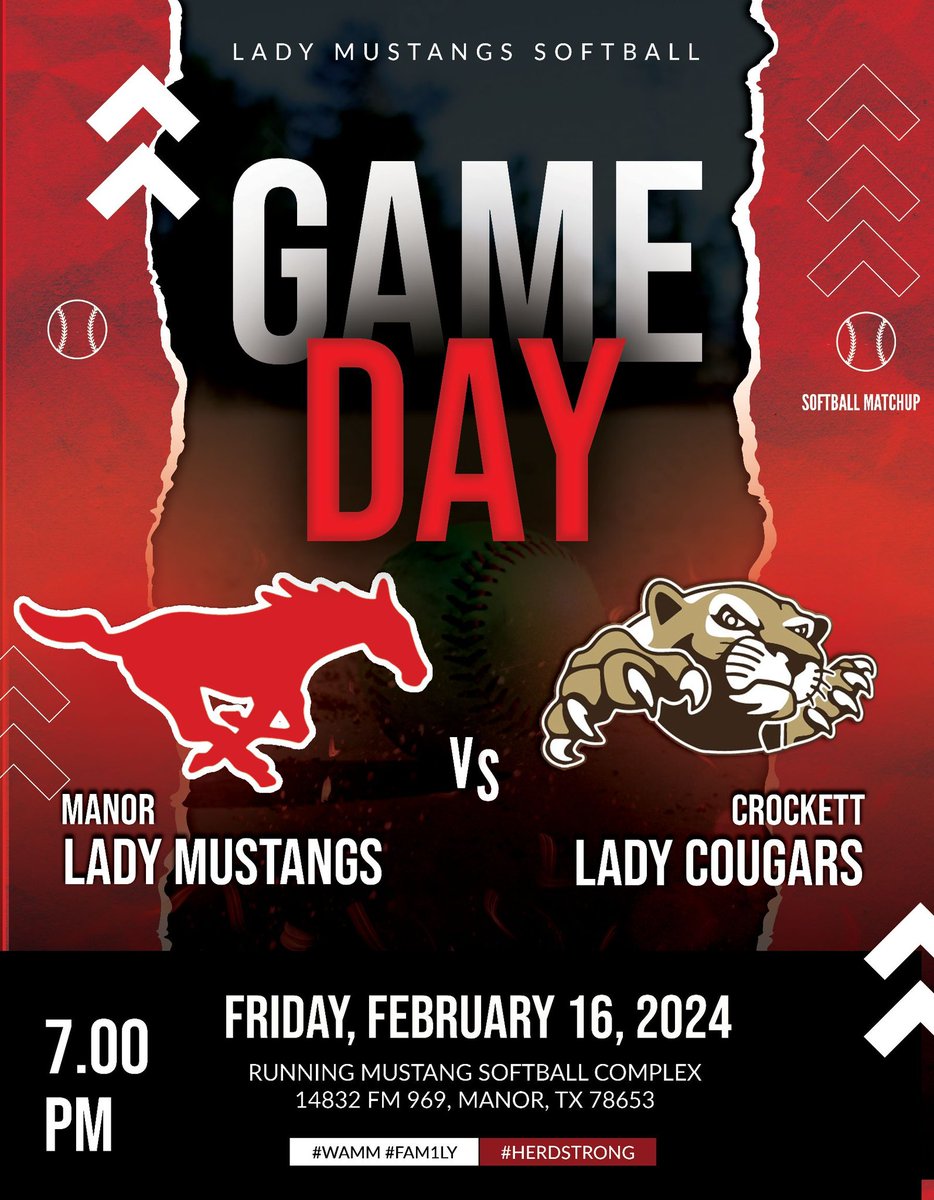 WammSoftball's tweet photo. Game Day !!!#DefendTheTurf #WammNation #EarnIT https://t.co/j8SrNrDFsX