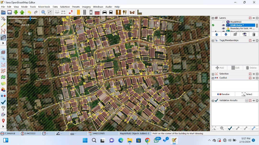 AnthoniaAdeola's tweet photo. Spot the difference!
Reply with your guesses and learn more about the mapping project
#esc2023Iseyin #mappingproject"@OSMNigeria, @Dantaria,
#esc2023, #ESC2023Iseyin
#ESC2023Ogbomosho #MapNigeria @hotosm, #wnah
@openmapping_wna https://t.co/a5OjR1o7Hg