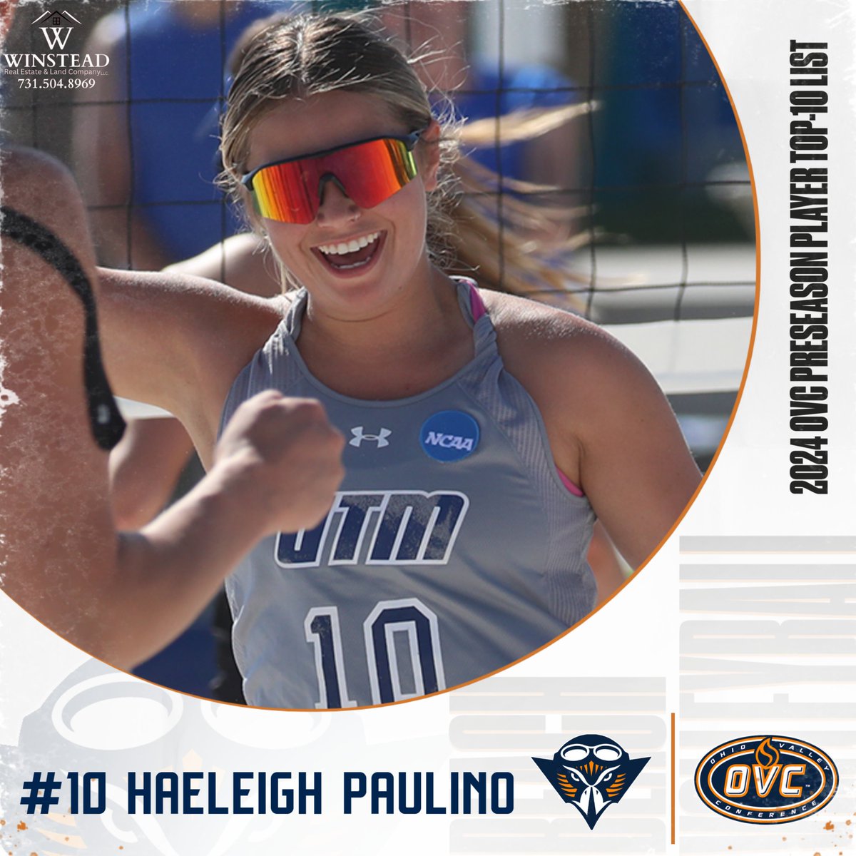 ETHAN_RECLAIM's tweet photo. Congratulations to Skyhawk beach volleyball graduate Haeleigh Paulino, who was named as the #10 returning player in the OVC for the 2024 campaign!

🏐 3-time All-OVC recipient
🏐 28-7 record (10-0 OVC) in 2023

#MartinMade | #OVCit https://t.co/5ukrhbaRPW