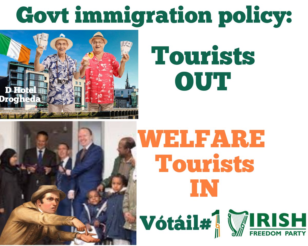 IrexitFreedom's tweet photo. This Government are pursuing a policy of economic and social vandalism. They are using taxpayers money to destroy communities up and down the country.
Join us in Drogheda tomorrow at 2pm.
#IrelandisFull #Drogheda #Roscrea https://t.co/fXheuV4CpV