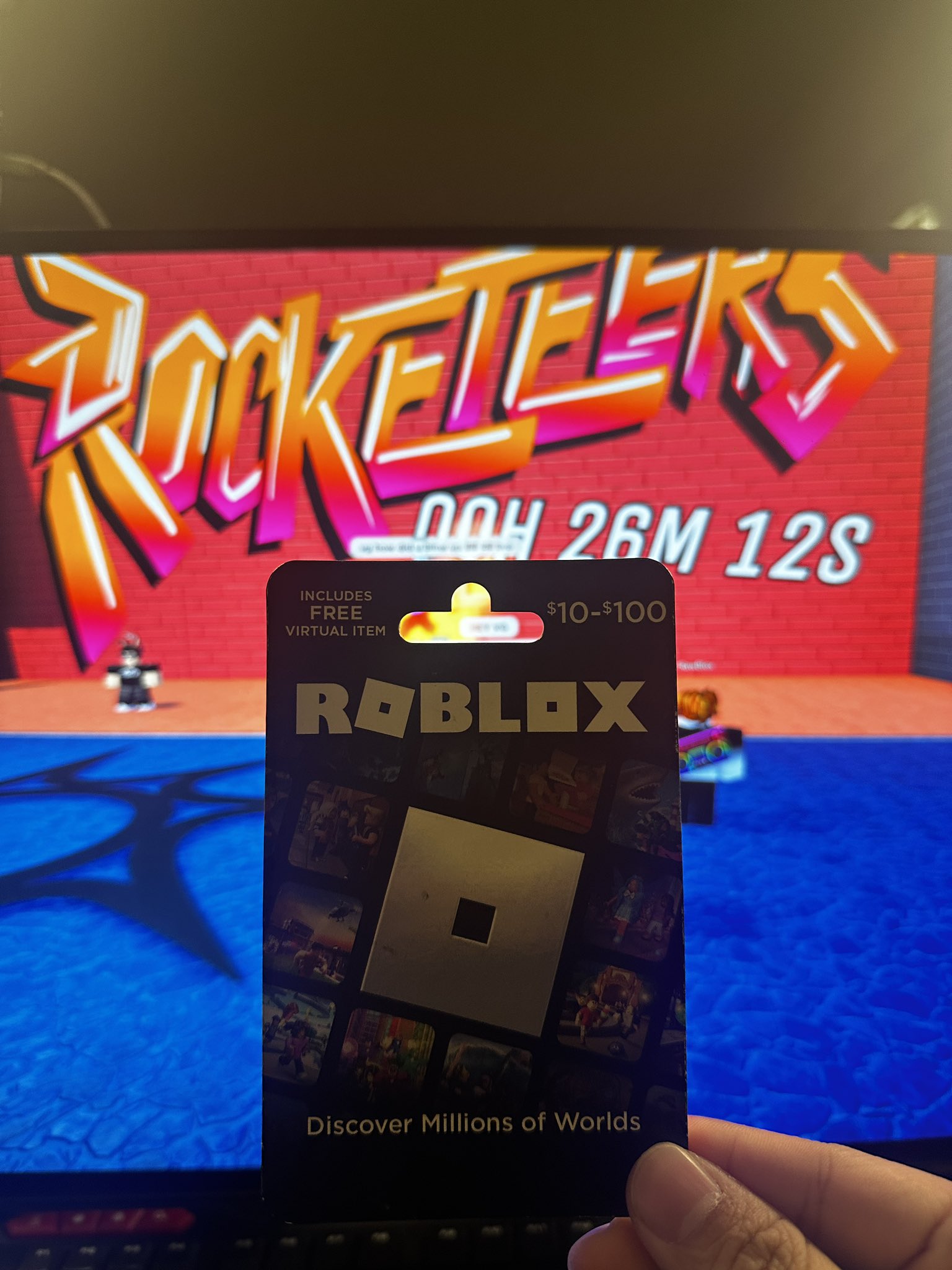 HelloItsVG on X: Who wants some Robux? $10 code for two winners? (800 Robux)  Like this Tweet to enter  / X