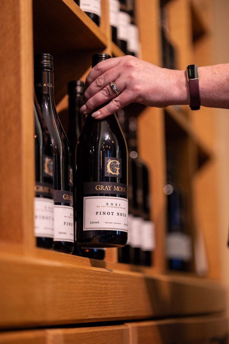 GrayMonkWinery's tweet photo. Diving into the first long weekend of the year with good food and your favourite Gray Monk wine. Pick up all your favourite wines for your weekend adventures at the Estate. We're open every day from 11am. #GrayMonk https://t.co/36lNmMH7go