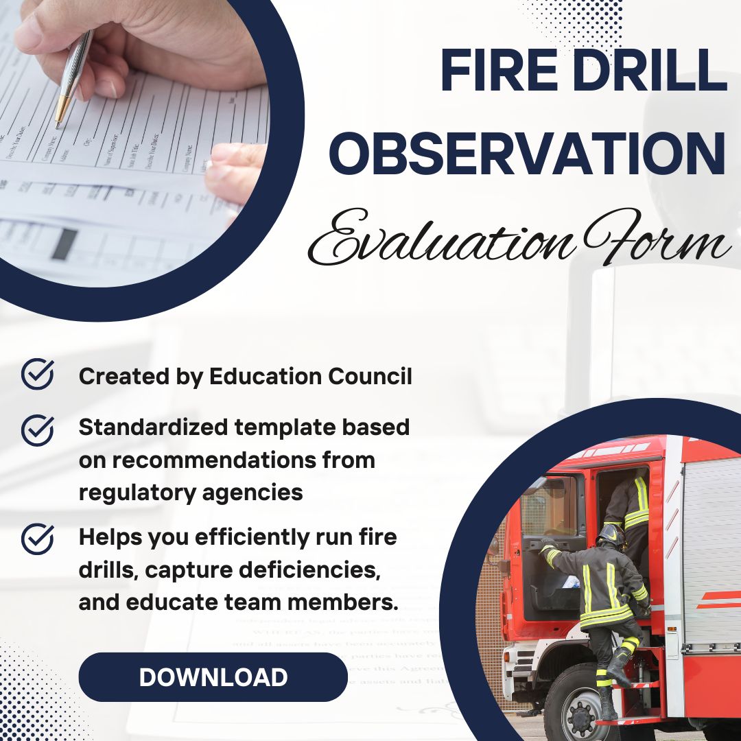 IAHSS is pleased to launch the Fire Drill Observation Evaluation Form. ▶️ buff.ly/49A5zwk #healthcaresafety #healthcaresecurity #firedrill #educationcouncil