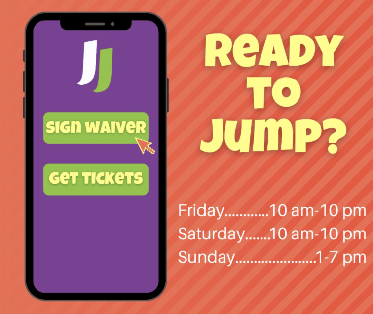 BristolPinnacle's tweet photo. Enjoy the weekend with the kiddos at Just Jump Trampoline Park -  Bristol at The Pinnacle!

Check out their site for updated info, tickets, and waivers: https://t.co/EhxdqG6V2X

❗️Updated Sunday Hours: Noon - 8 pm❗️ https://t.co/IcqWcajG8f