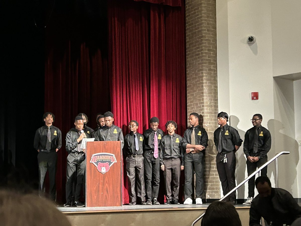 Hammond had our Black History Month assembly today; congrats to all the talented performers!