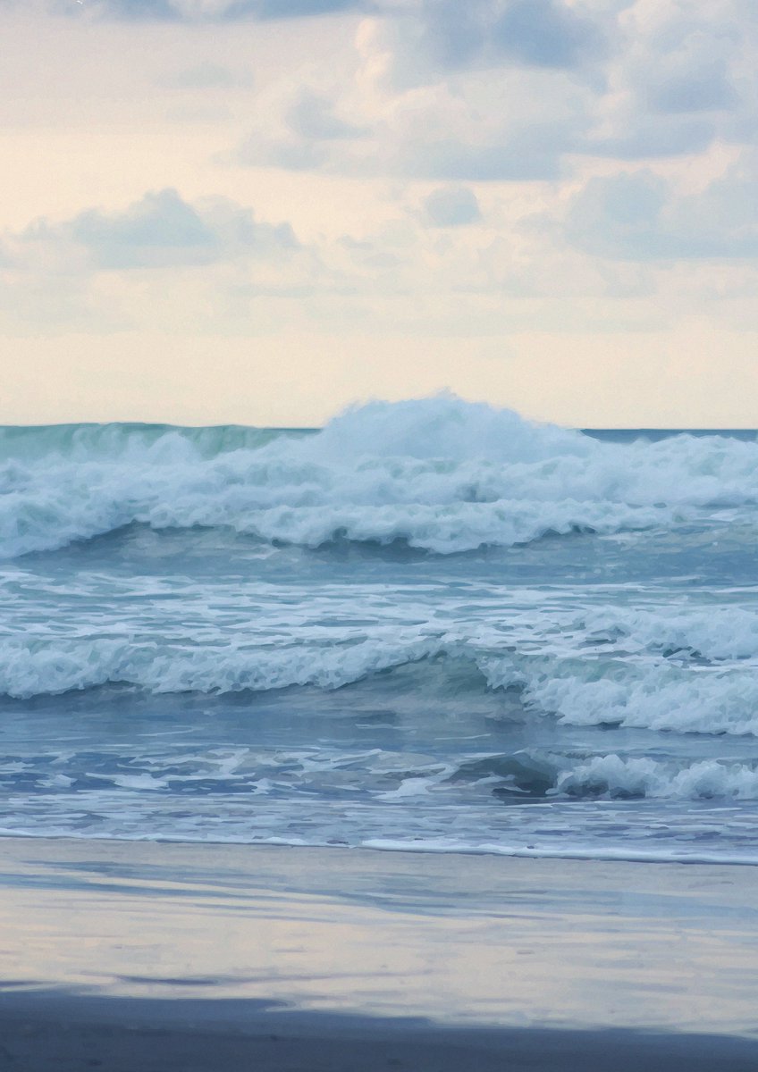 the theme for today. ☀️ 

new bid placed on $SOL 

“Seashore”

🌊: <a href="/0xMinimalism/">0xMinimalism</a> 

this is NOT a photo.