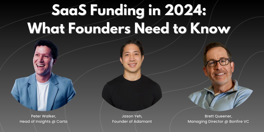 Jason Yeh (@jayyeh) on Twitter photo Already have 400+ people signed up for my free workshop next week with <a href="/PeterJ_Walker/">Peter Walker</a> and <a href="/bqueener/">Brett Queener</a> where we'll cover:
- The metrics that matter most in fundraising for SaaS
- Things VCs look for in SaaS investment opportunities
- What it means to be a “venture-backable founder” Already have 400+ people signed up for my free workshop next week with <a href="/PeterJ_Walker/">Peter Walker</a> and <a href="/bqueener/">Brett Queener</a> where we'll cover:
- The metrics that matter most in fundraising for SaaS
- Things VCs look for in SaaS investment opportunities
- What it means to be a “venture-backable founder”