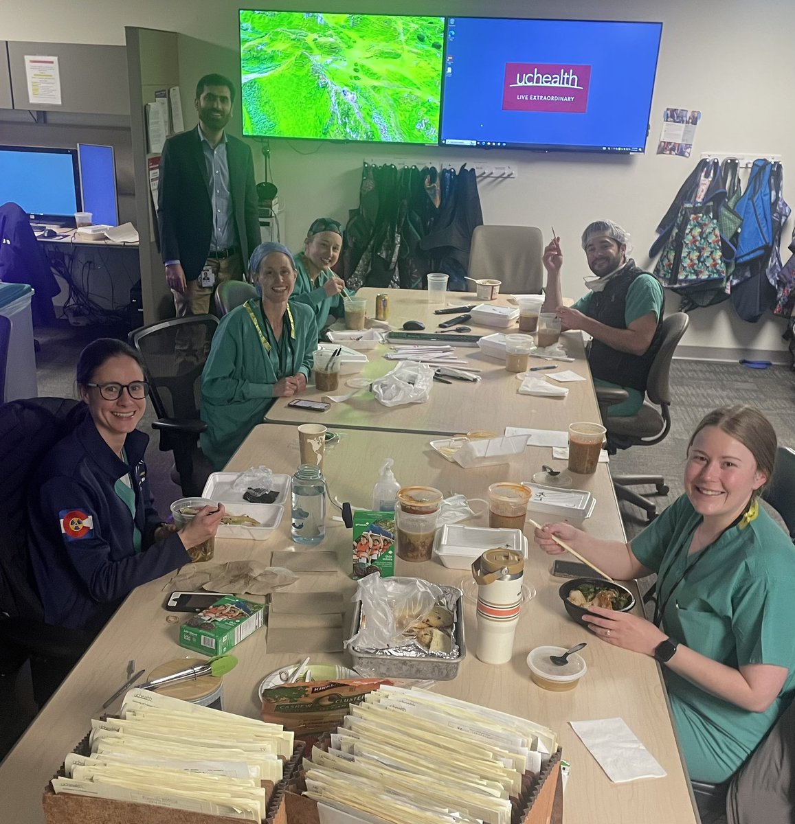 We capped off Housestaff Appreciation Week with Katsu Ramen for lunch! We couldn’t function without our residents (well, we actually could but it wouldn’t be nearly as much fun!) #IRad #radiology @IrColorado @CUAnschutz