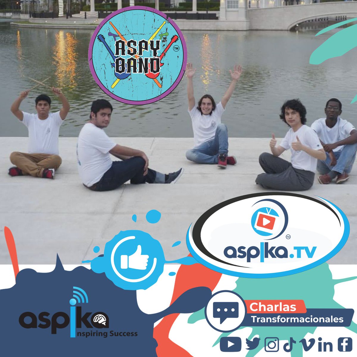 Aspika16's tweet photo. ASPIKA @AspyBand  disponible en https://t.co/lAHEJy4fxi
#aspika #aspikatalks #aspikatalksseries #neurodiversity #weareaspika #community

Una banda de rock Ecuatoriana de 5 chicos neurodiversos que a través de la música demuestran que “todo es posible”. https://t.co/3Gq5mahtL2