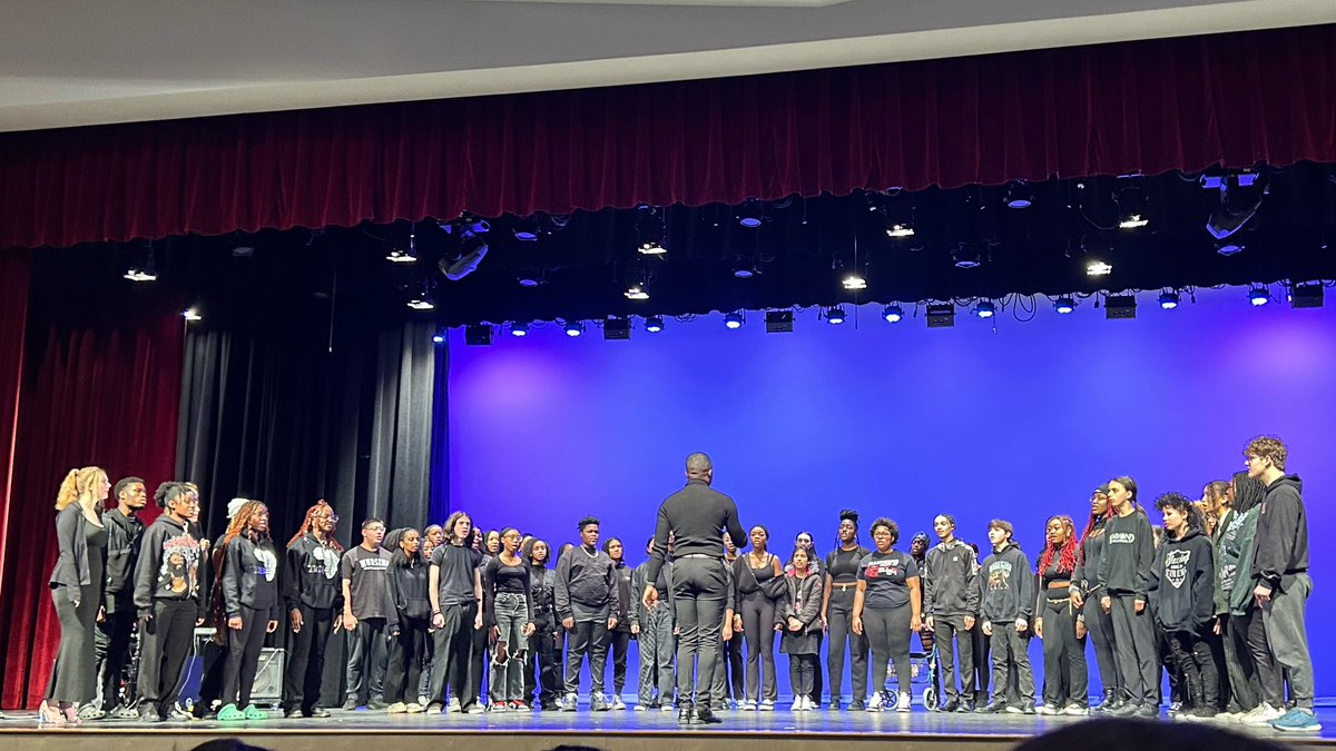 hhsbearpress's tweet photo. We were lucky to have performances from various groups and ensembles at our assembly. From everyone at Hammond High School, happy Black History Month! https://t.co/3CY8EcQl44