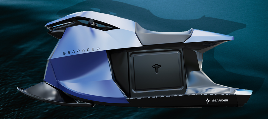 RyansandersonR's tweet photo. The 2 latest PWC models from Searider take inspiration from motorcycles, include fully electric powertrains and have battery swap out capabilities. It turns out you can mix electric and water! #ElectricVehicles #batteryswapping 
https://t.co/2segYzepjb https://t.co/RrtAYNaTti