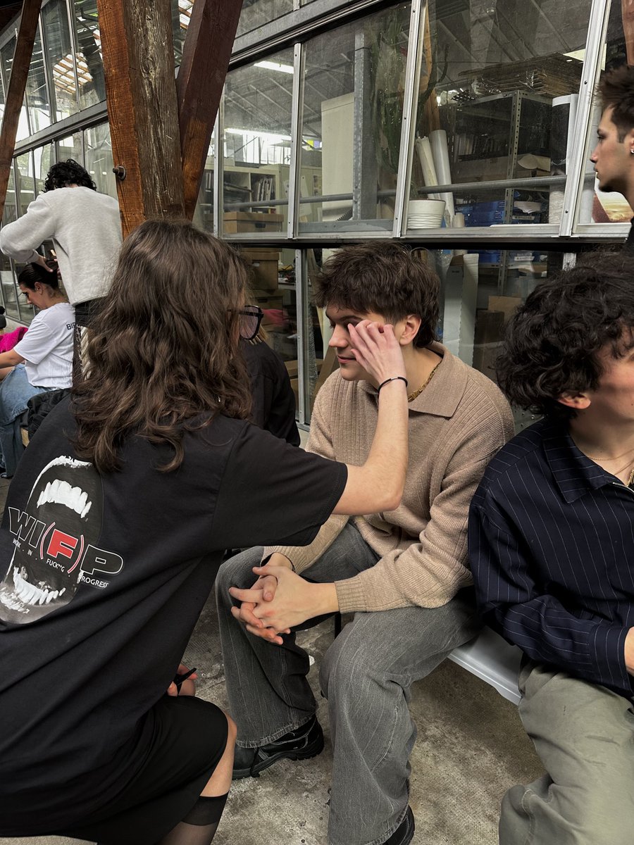 juste_huu's tweet image. fashion show