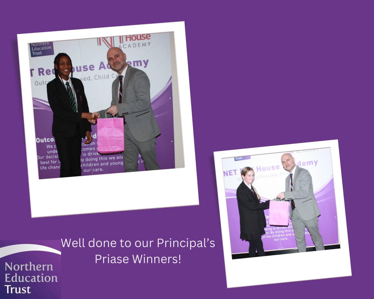 We are so #PROUD of this weeks Principal praise winners, keep up the great work!