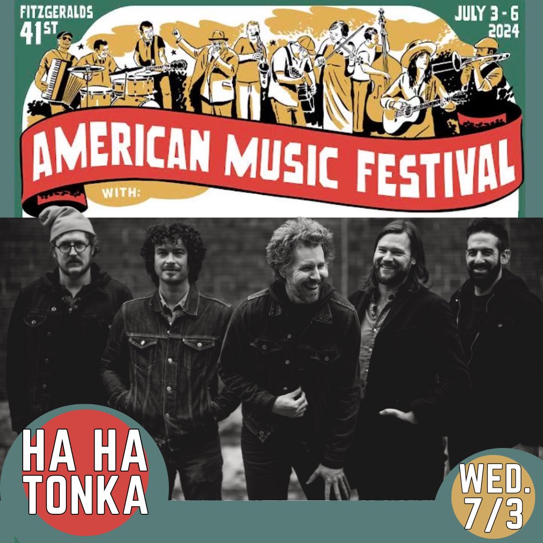 CHICAGO!!! We’re heading back yer way this Summer for the 41st American 🇺🇸 Music Festival <a href="/FitzGeraldsClub/">FITZGERALDS</a> on July 3rd 🎆

We can’t wait for this one…gonna be fun!